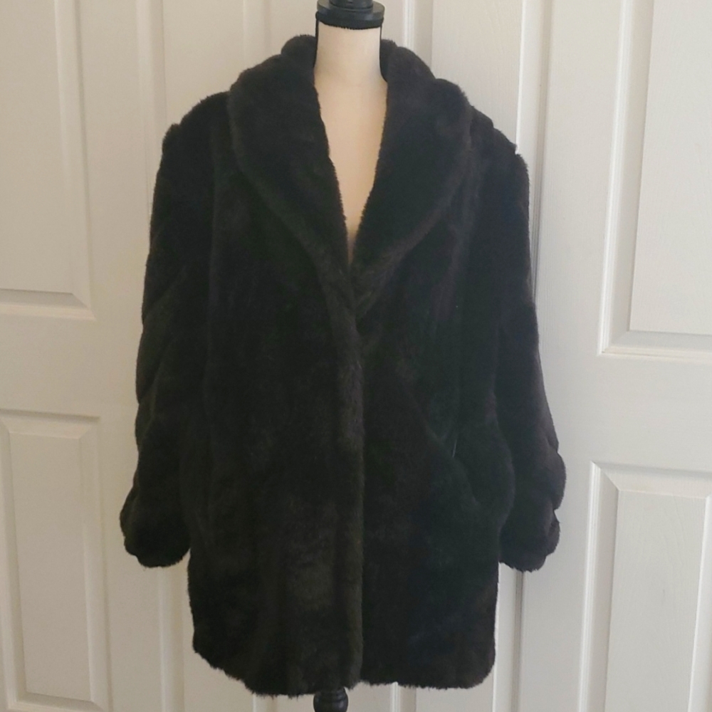 Faux Fur Coat
